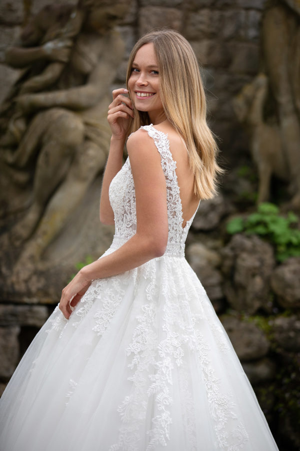 Miss Germany Kollektion 2020 ivory Brautkleid Carissa MGB58 3 Angelex Princess Das Hochzeitshaus Singen