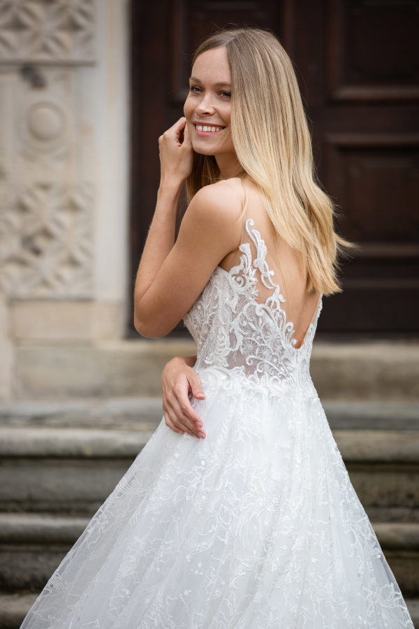 Miss Germany Kollektion 2020 ivory Brautkleid Cidalia MGB46 3 Angelex Princess Das Hochzeitshaus Singen