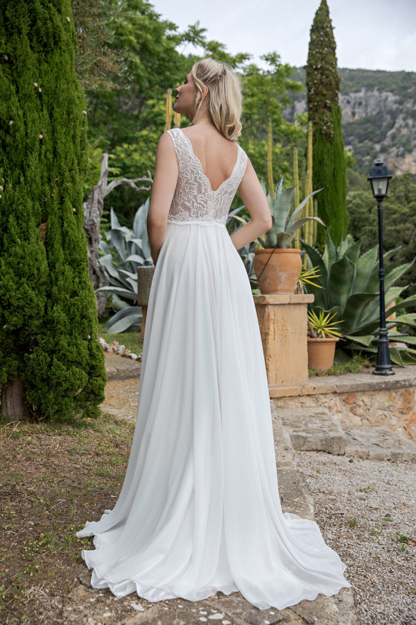 Standesamtkleid 2022 A7301 3 bei Angelex Princess Das Hochzeitshaus Singen