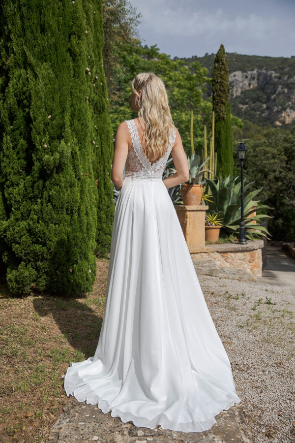 Standesamtkleid 2022 A7312 3 bei Angelex Princess Das Hochzeitshaus Singen