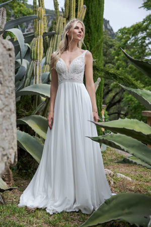 Standesamtkleid 2022 AL16694B 1 bei Angelex Princess Das Hochzeitshaus Singen