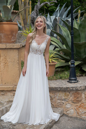 Standesamtkleid 2022 AL71739G 1 bei Angelex Princess Das Hochzeitshaus Singen