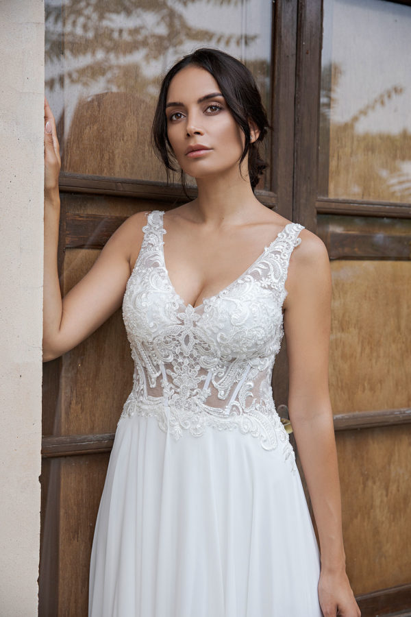 Standesamtkleid 2022 AM202120 1 bei Angelex Princess Das Hochzeitshaus Singen