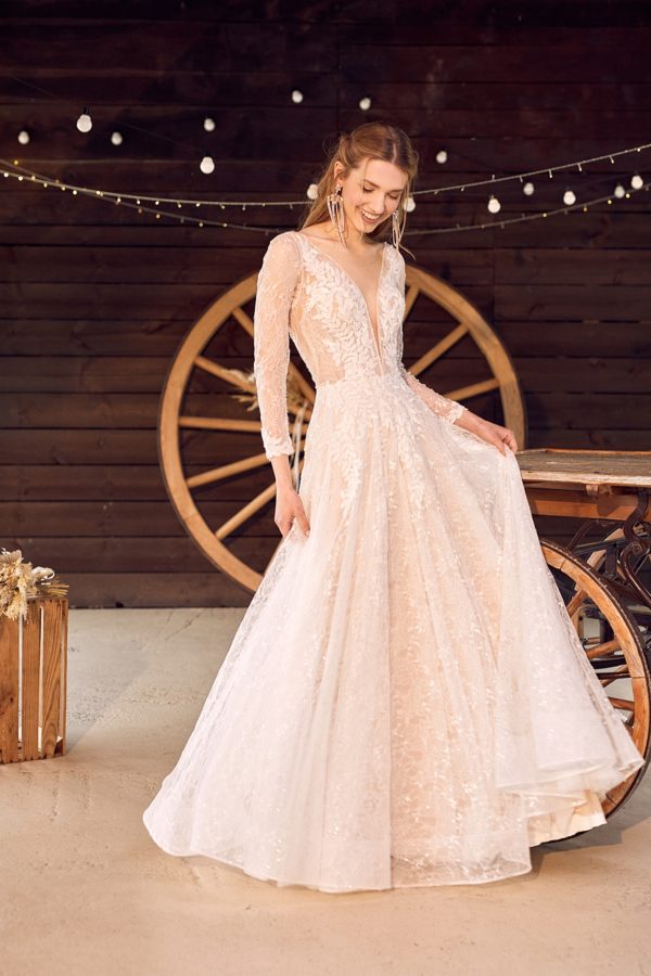 annais ola la 2022 Brautkleid Leandra Angelex Princess Das Hohzeitshaus Brautmode Singen