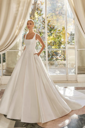 Aire Barcelona 2023 Brautkleid 7C51 ANDY Angelex Princess das Hochzeitshaus Singen 2