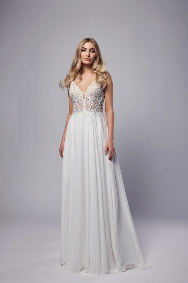 Amera Vera Light 2023 Brautkleid AL101 (1) Angelex Princess Brautmode Singen