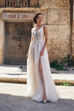 Annais 2023 Brautkleid Guccia front Angelex Princess Brautmode Singen