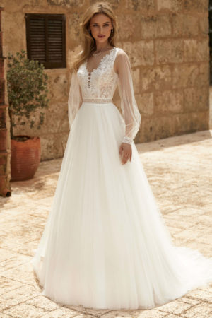 Bianco Evento 2023 Brautkleid DEBORA (1) Angelex Princess Brautmode Singen