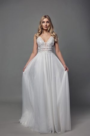 Fevronia 2023 Brautkleid AM102 (1) Angelex Princess Brautmode Singen