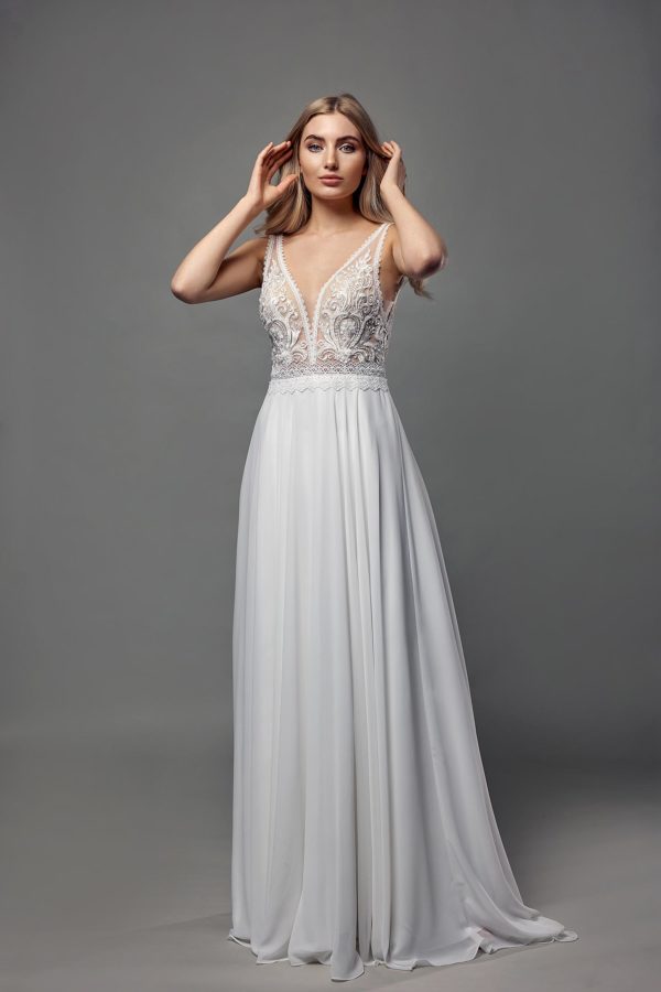 Fevronia 2023 Brautkleid AM106 (1) Angelex Princess Brautmode Singen