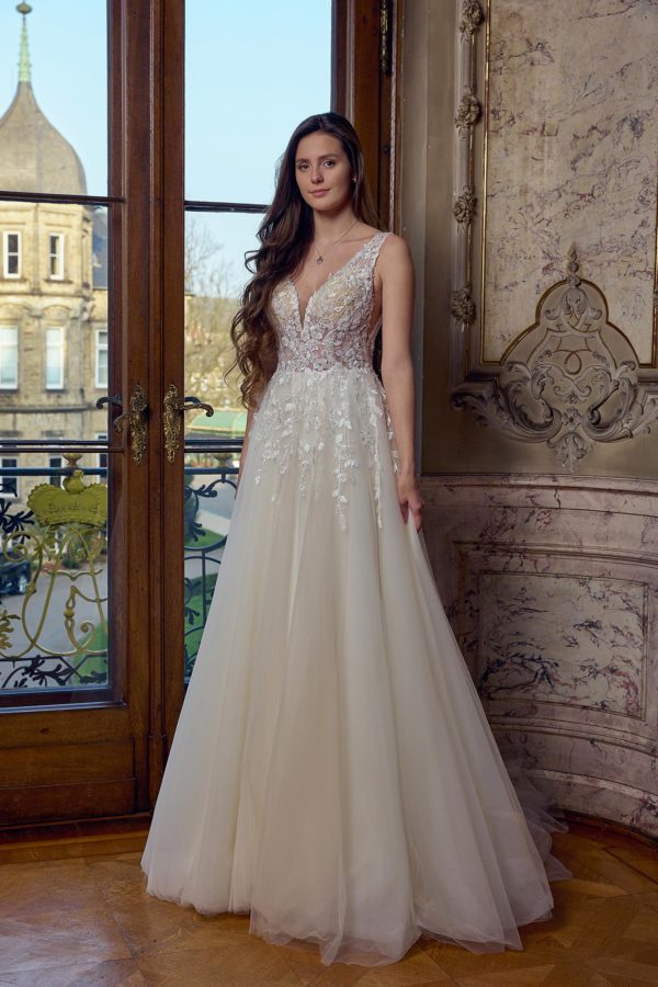 Miss Beautiful Bride 2023 Brautkleid MGB107 (2) Angelex Princess Brautmode Singen