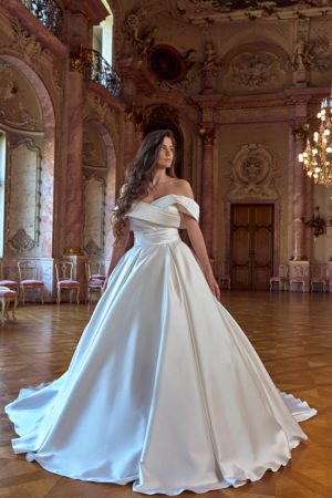 Miss Beautiful Bride 2023 Brautkleid MGB112 (2) Angelex Princess Brautmode Singen