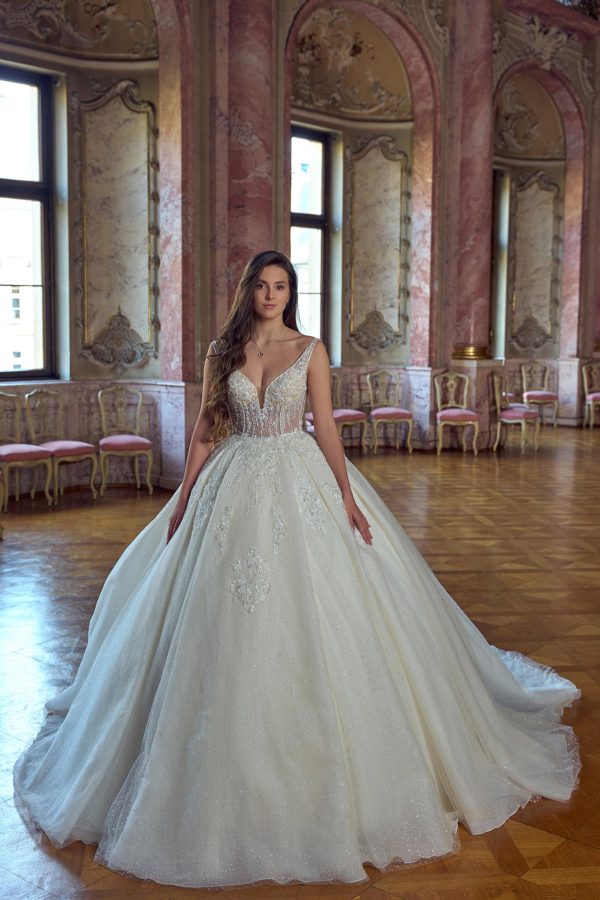 Miss Beautiful Bride 2023 Brautkleid MGB114 (3) Angelex Princess Brautmode Singen