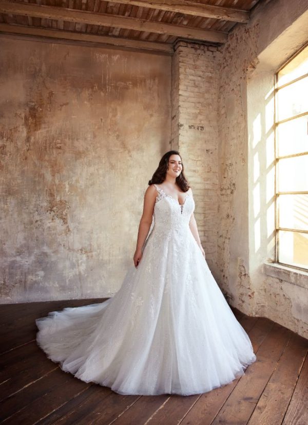 Plus Size Curvy 2023 Brautkleid m tara ivor ivor timeless beauty collection tara afront 0313 Angelex Princess Brautmode Singen