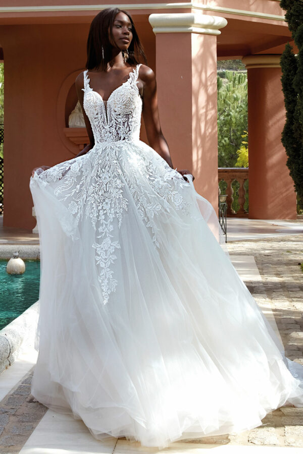 Demetrios 2023 Brautkleid 1197 3 Angelex Princess Hochzeitshaus Brautmode Singen