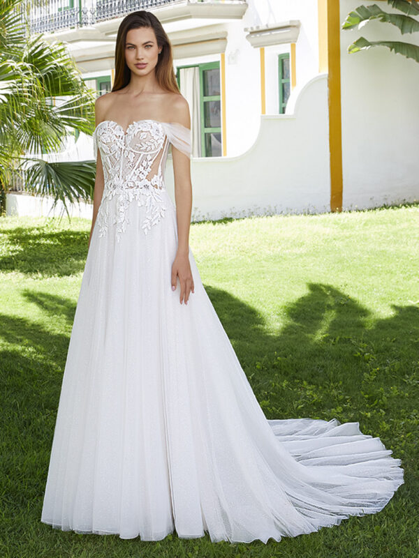Enzoani Love 2023 Brautkleid 23 Love PRO BERNADINE Fro Angelex Princess Hochzeitshaus Brautmode Singen