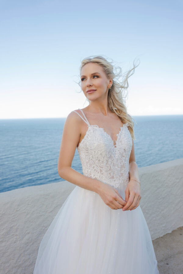 Amera Vera 2024 ivory Brautkleid B2402 (1) Angelex Princess das Hochzeitshaus Brautmode in Singen