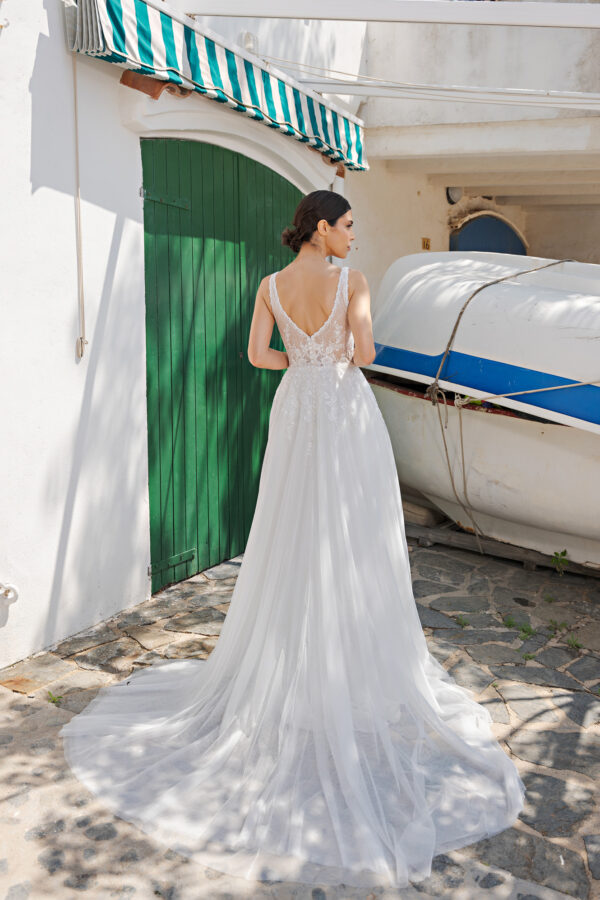 AnnAngelex 2024 ivory Brautkleid B2456 (7) Angelex Princess das Hochzeitshaus Brautmode in Singen
