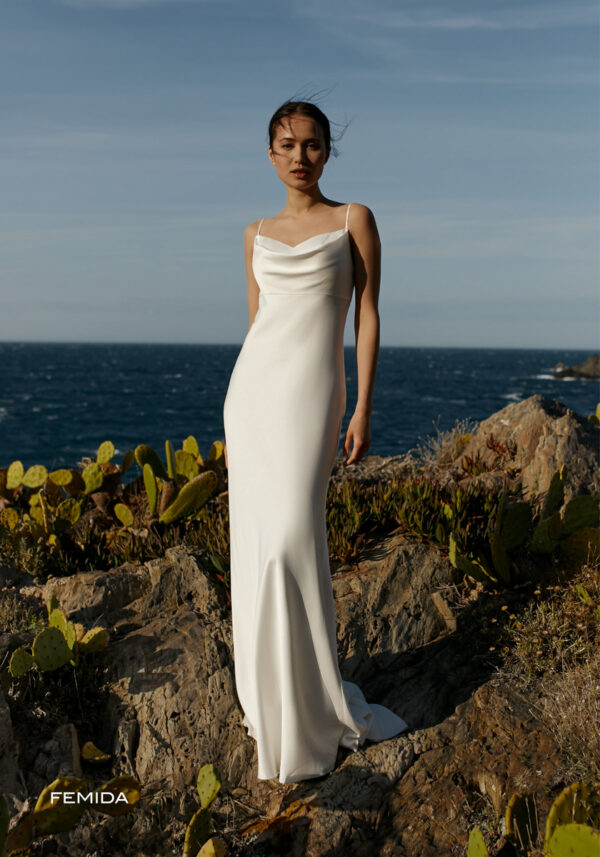 Le Rina 2024 Standesamtkleid FEMIDA 02 Angelex Princess das Hochzeitshaus Brautmode in Singen