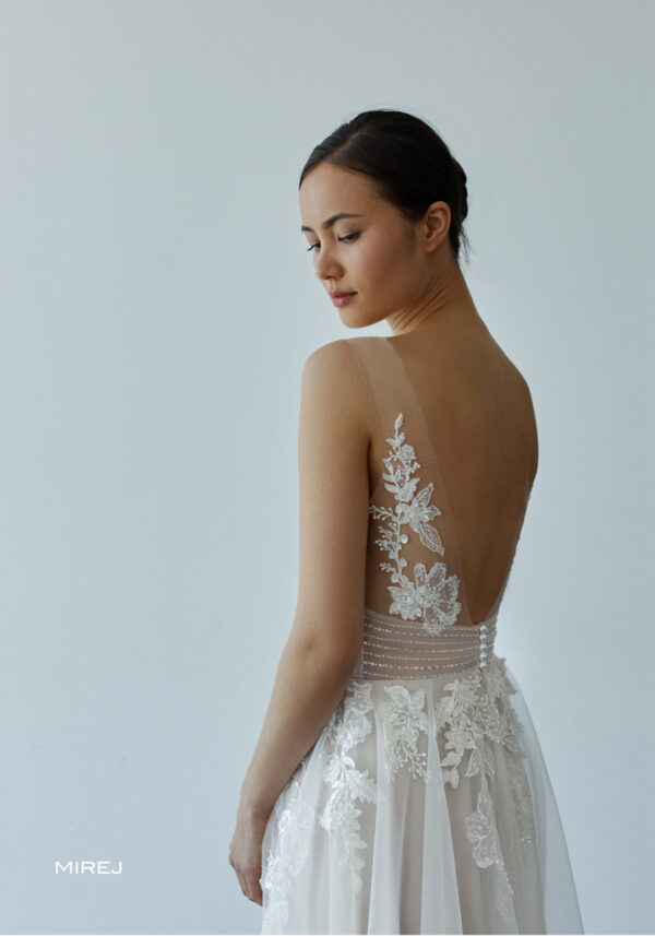 Le Rina 2024 Standesamtkleid MIREJ 03 Angelex Princess das Hochzeitshaus Brautmode in Singen