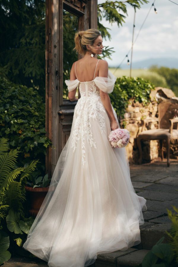 annais ola la 2024 ivory Brautkleid Lorena back 2 Angelex Princess das Hochzeitshaus Brautmode in Singen