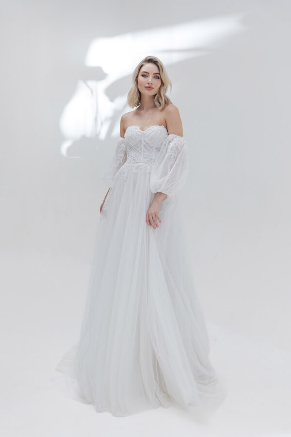AnnAngelex Kollektion 2025 Brautkleid B2557 (1) Angelex Princess Hochzeitshaus Brautmode Singen