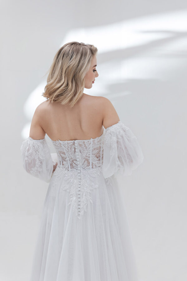 AnnAngelex Kollektion 2025 Brautkleid B2557 (4) Angelex Princess Hochzeitshaus Brautmode Singen