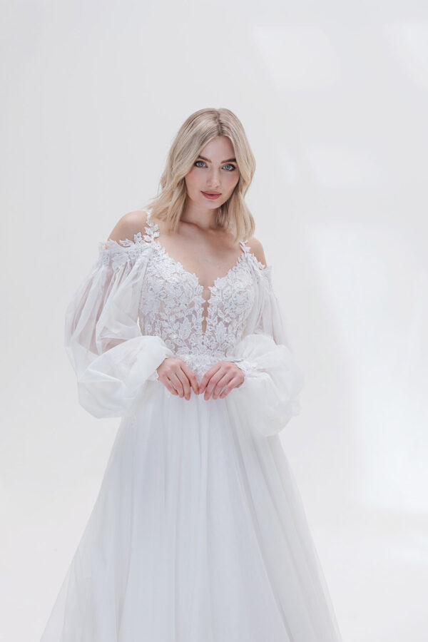AnnAngelex Kollektion 2025 Brautkleid B2560 (1) Angelex Princess Hochzeitshaus Brautmode Singen
