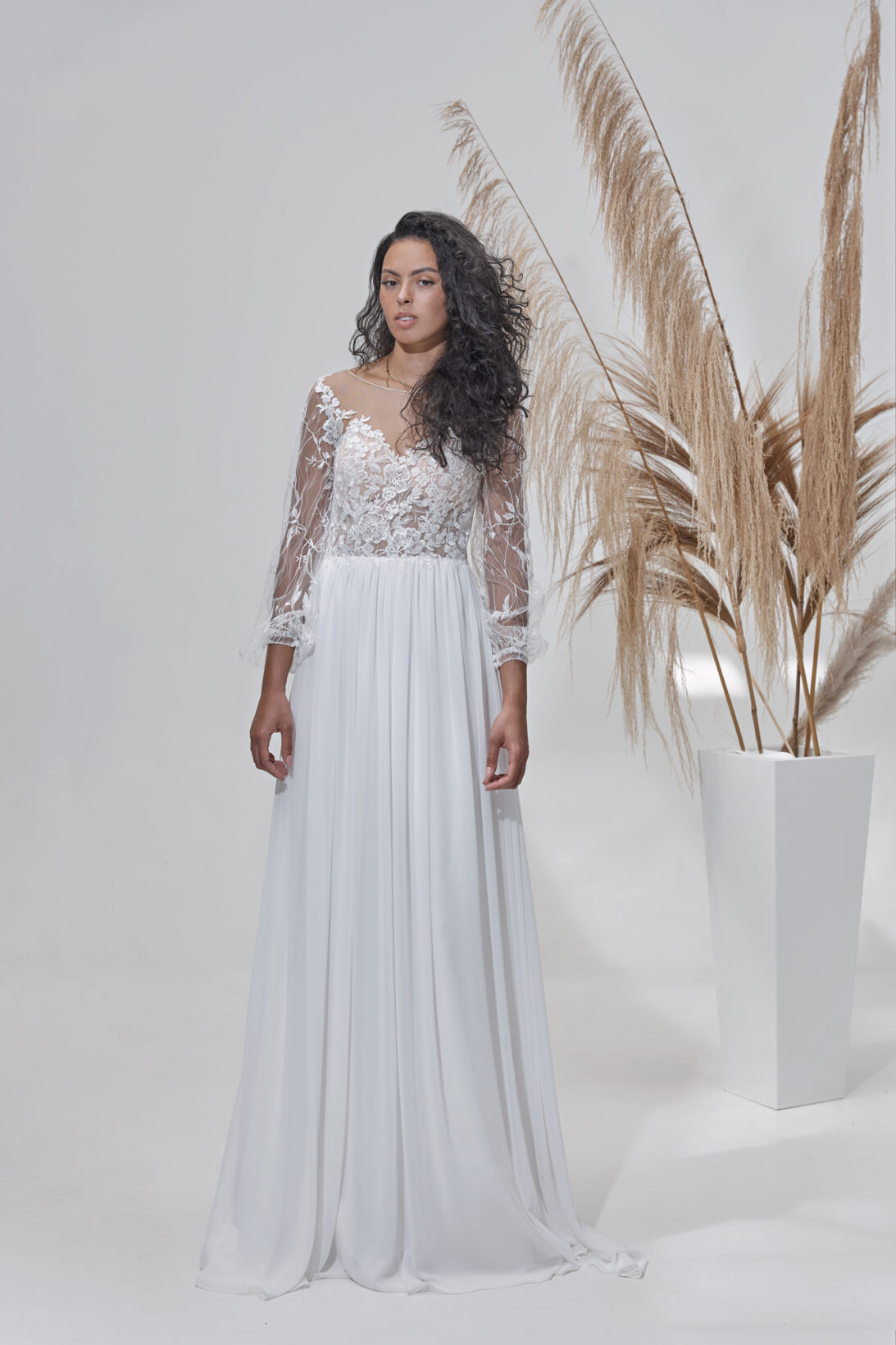 Lohrengel Lignesse 2026 ivory Brautkleid LB261 Angelex Princess das Hochzeitshaus Brautmode Singen
