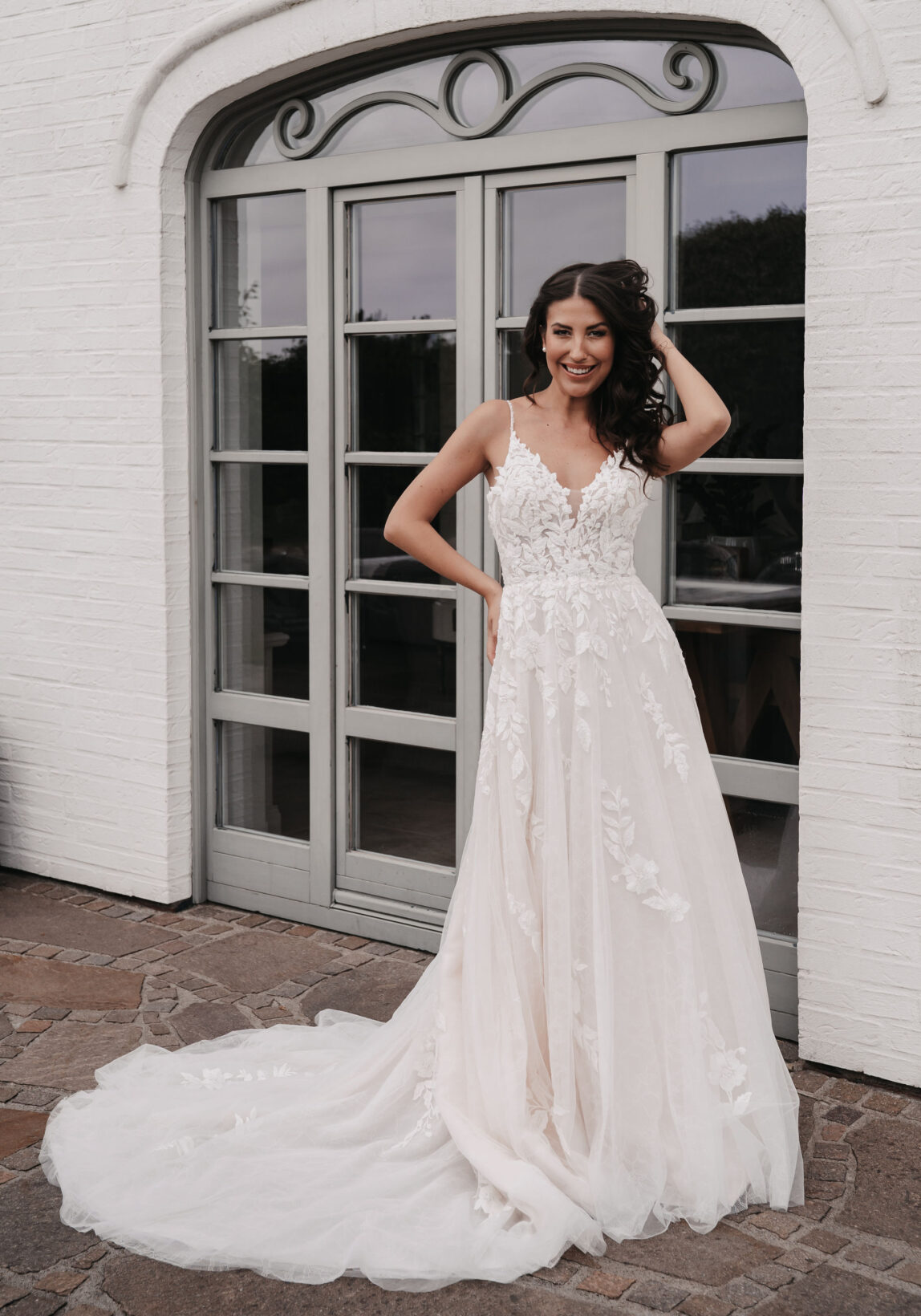 Lohrengel Lignesse 2026 ivory Brautkleid LB270 Angelex Princess das Hochzeitshaus Brautmode Singen (2)