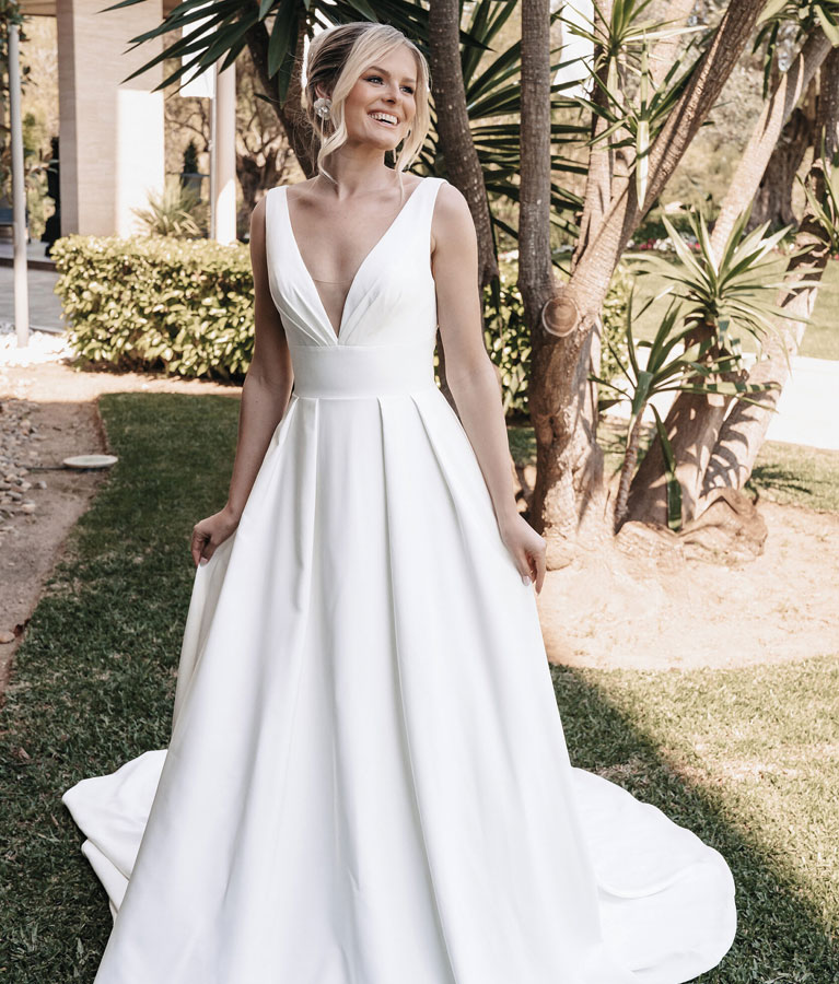 A Linie Brautkleider in Singen