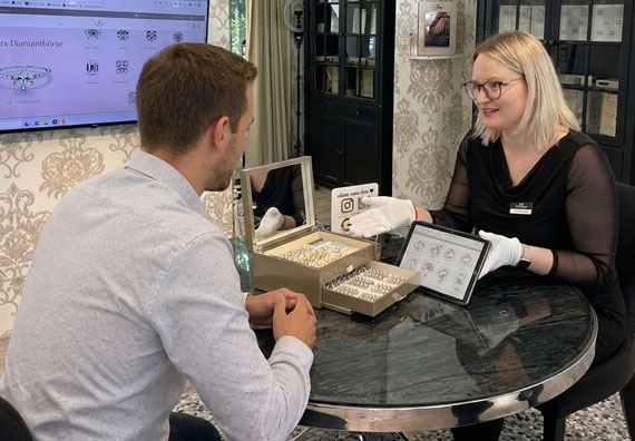 Beratung Trauringe in Singen Angelex Princess 2